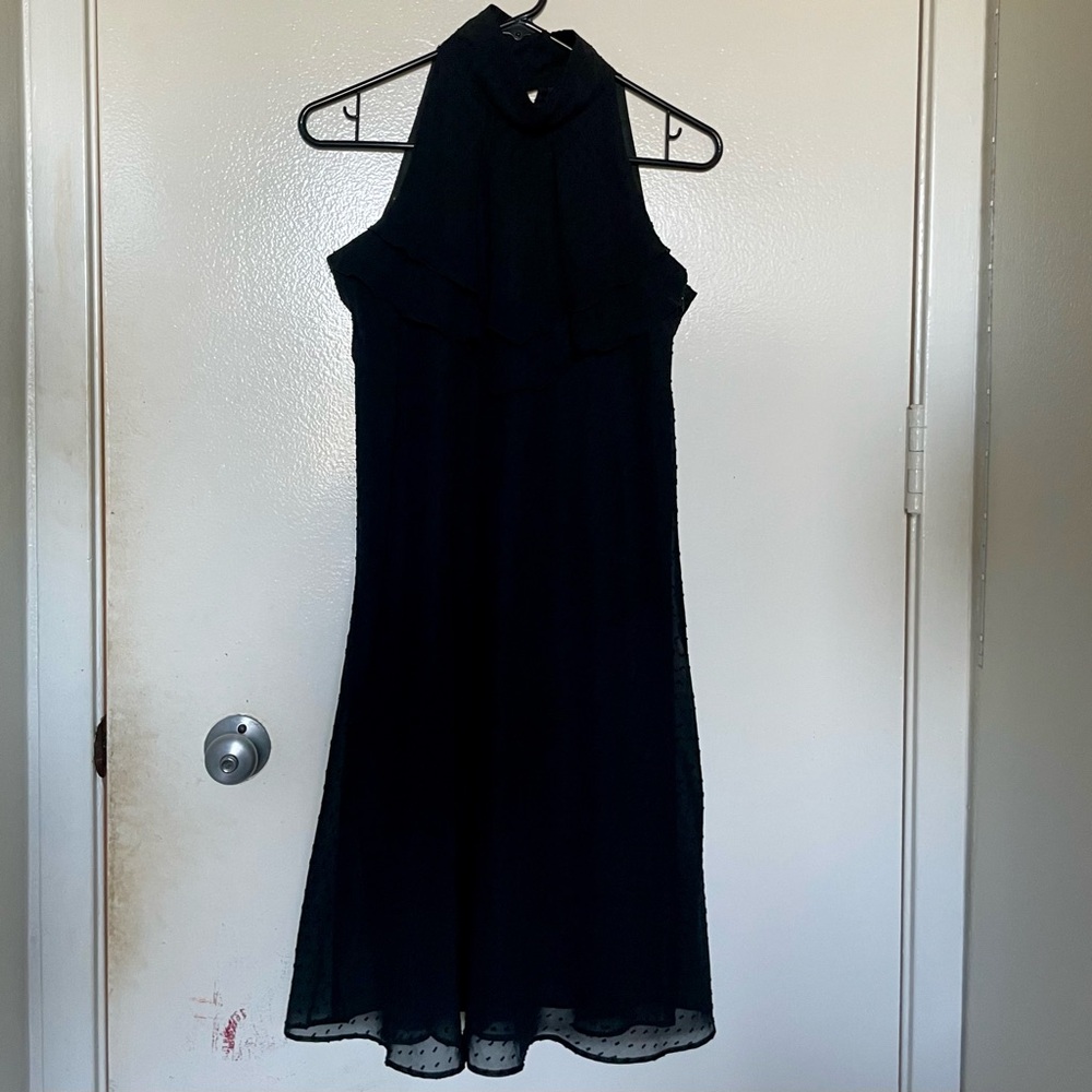 Brand: Peyton Place
Size: Japanese Medium, US Small
Black Halter Dress